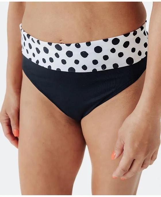Women's Dalmatians on Vacation Sporty Bikini Bottom