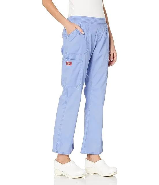 Women's EDS Signature Stretch Mid-Rise Moderate Flare Leg Pull-on Pant-Petite