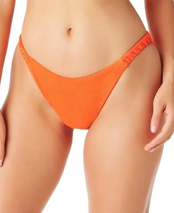 Women's Elastic-Side Hipster Bikini Bottoms 