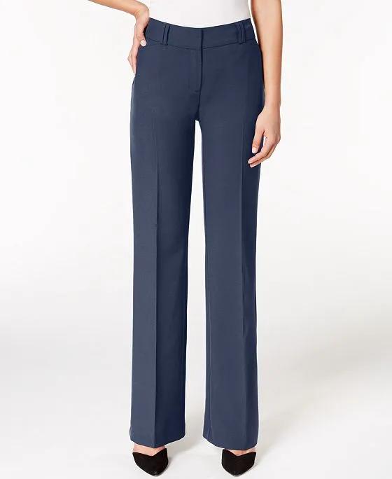 Women's Essential Curvy Bootcut Pants, Regular, Long & Short Lengths, Created for Macy's