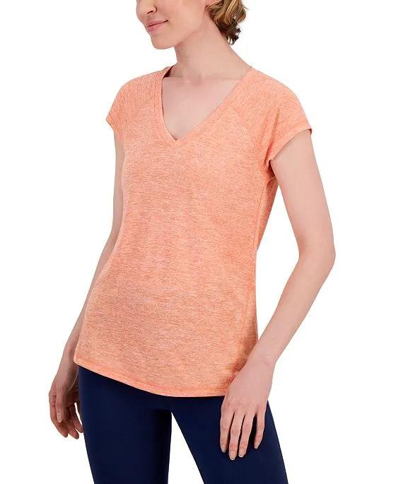 Women's Essentials Rapidry Heathered Performance T-Shirt, Created for Macy's