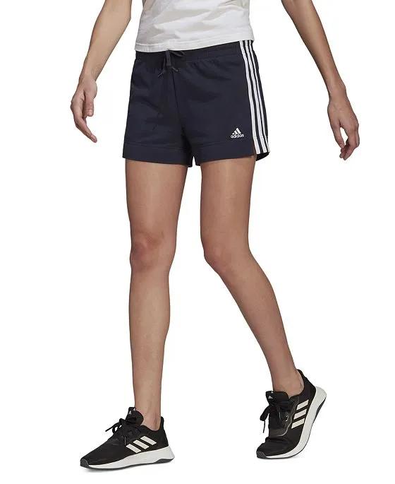 Women's Essentials Slim 3-Stripes Shorts