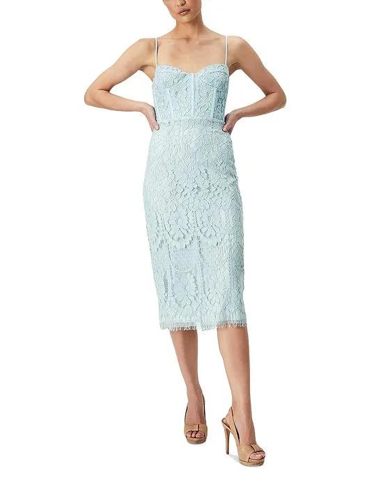 Women's Florence Lace Midi Dress
