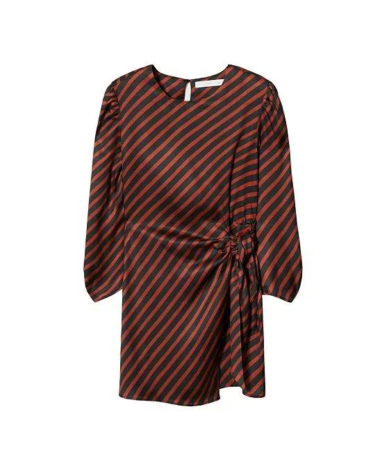 Women's Flowy Striped Dress