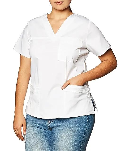 Women's GenFlex Junior-fit V-Neck Scrub Shirt