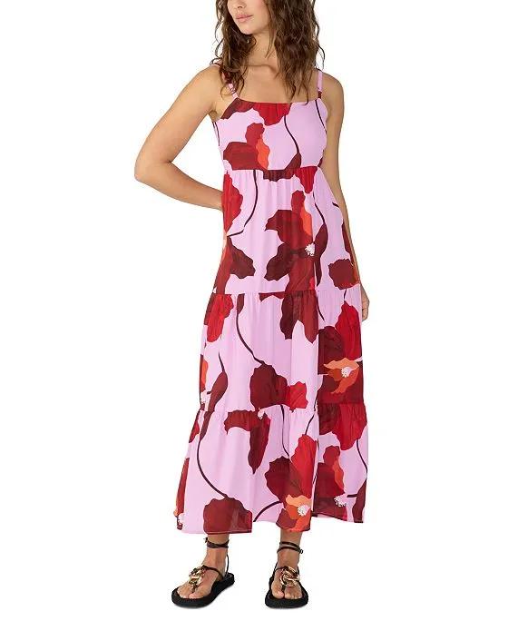 Women's Get Away Floral-Print Maxi Dress
