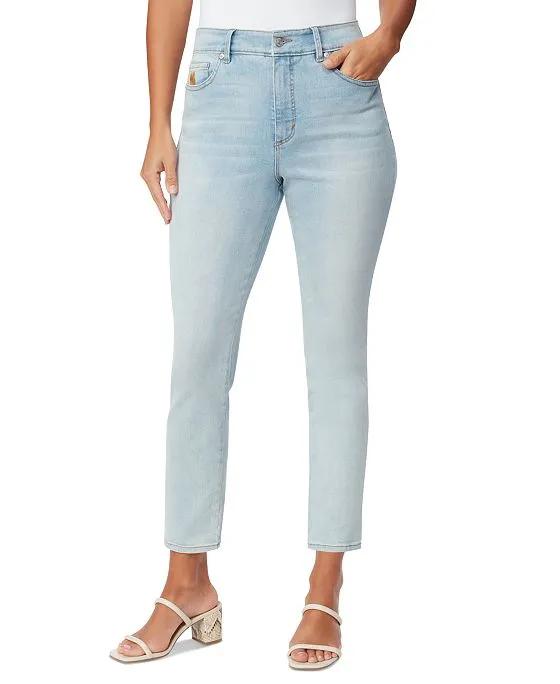 Women's Gloria Vanderbilt x Christian Siriano 3 Sizes-in-1 Anywhere Skinny Ankle Jeans