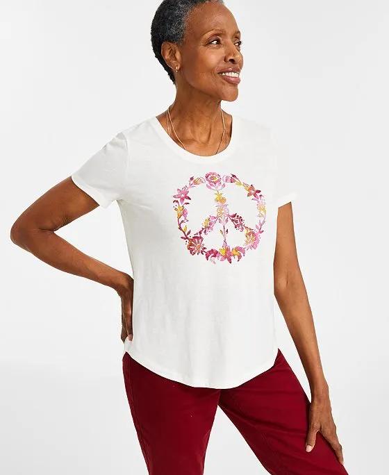 Women's Graphic Perfect T-Shirt, Created for Macy's