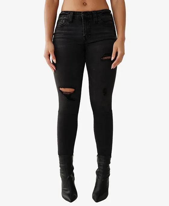 Women's Halle Mid Rise Skinny Jeans