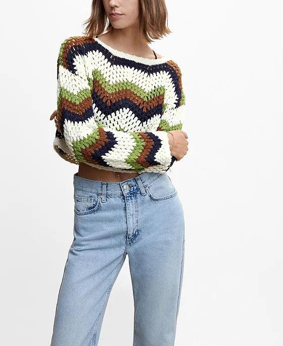 Women's Handmade Crochet Sweater