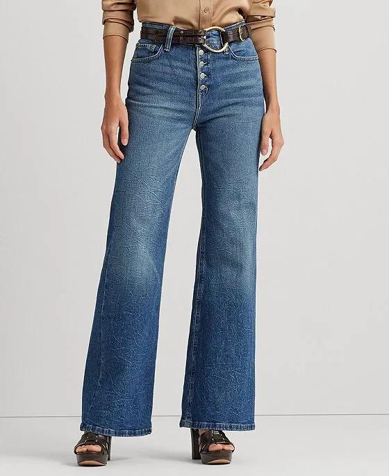 Women's High-Rise Flare Jeans