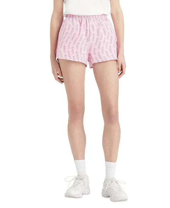 Women's High-Rise Graphic Squad Shorts