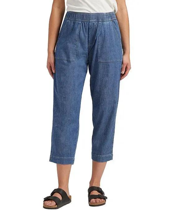 Women's High Rise Tapered Pull-On Pants