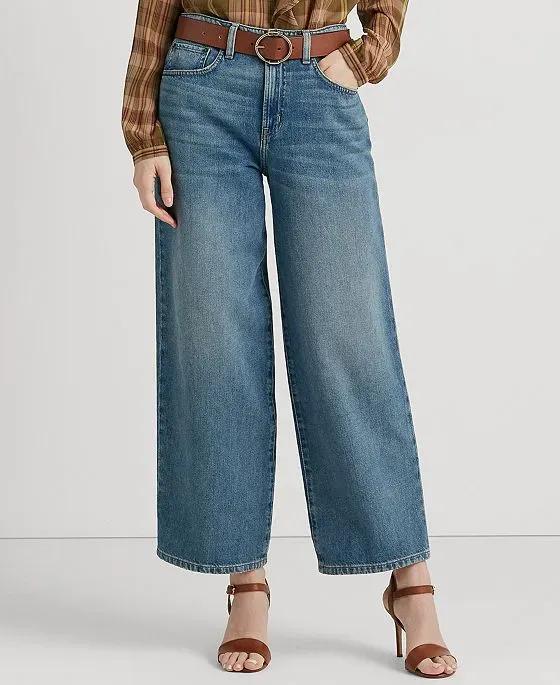 Women's High-Rise Wide-Leg Jeans