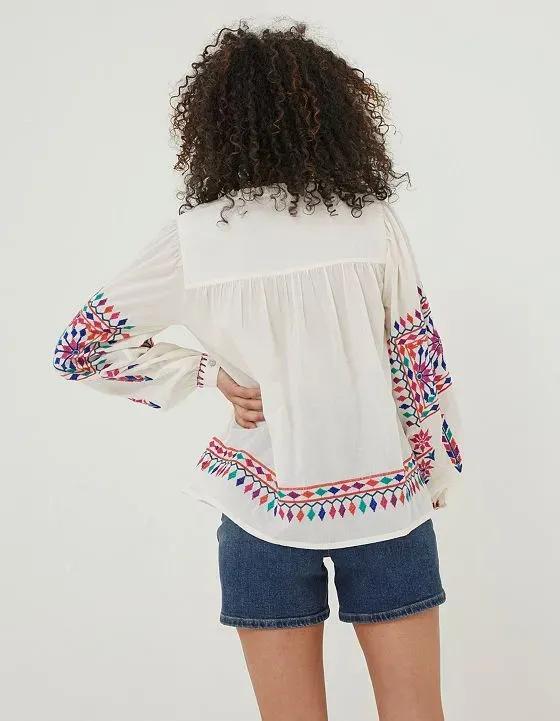 Women's Ida Embroidered Blouse
