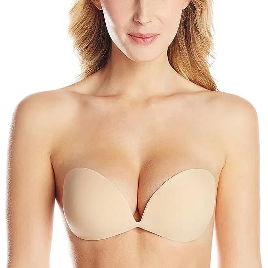 Women's Invisible Adhesive Seamless Backless and Strapless Bra