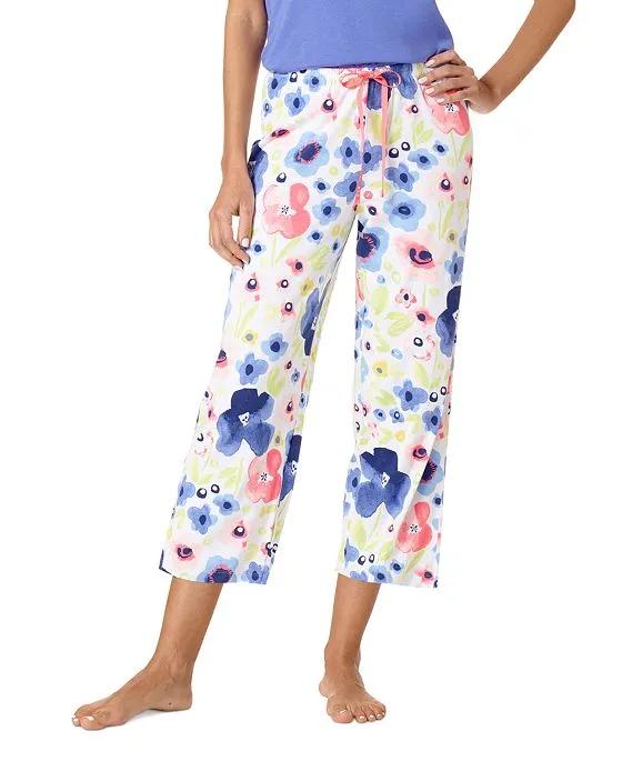 Women's Josie's Floral Capri Pajama Pants