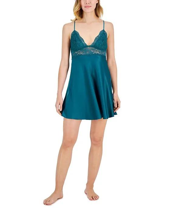 Women's Lace-Cup Chemise, Created for Macy's