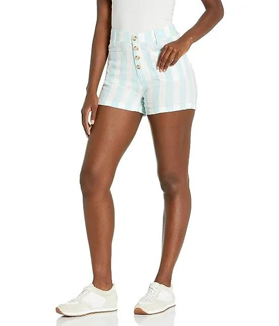 Women's Leave Rad High Waisted Woven Short
