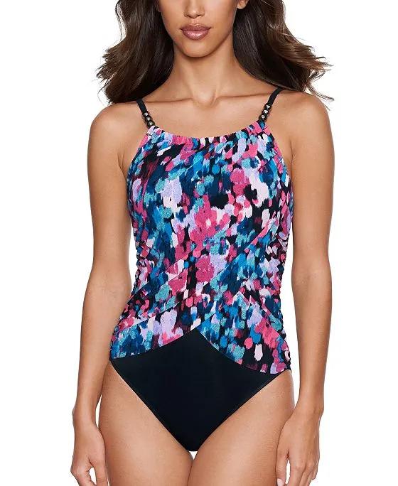 Women's Lisa Printed-Detail One-Piece Swimsuit