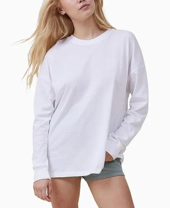 Women's Lounge Jersey Long Sleeve T-shirt