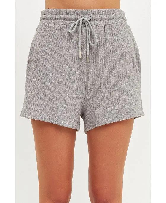 Women's Loungewear Knit Shorts