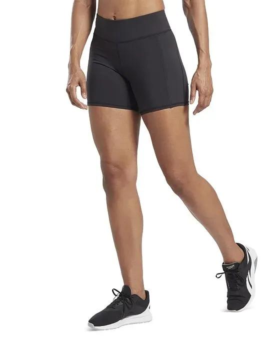 Women's Lux High-Rise Sweat-Wicking Shorts