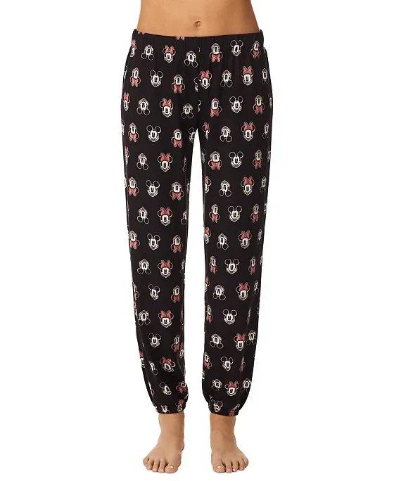 Women's Mickey & Minnie Mouse Pajama Pants