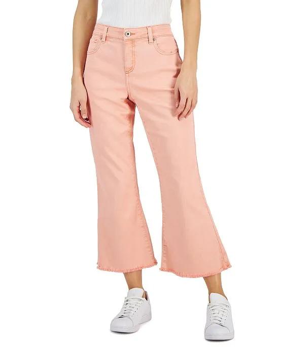 Women's Mid-Rise Cropped Flare-Leg Jeans, Created for Macy's
