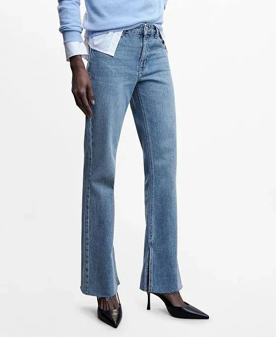 Women's Mid-Rise Straight Jeans