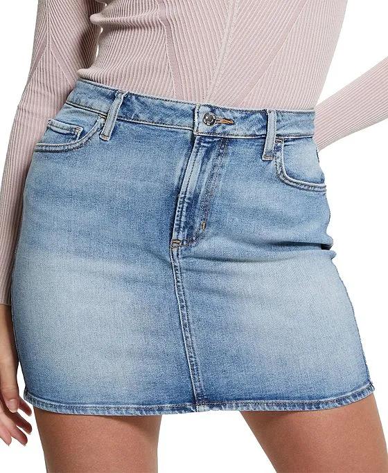 Women's Mila Denim Mini Skirt