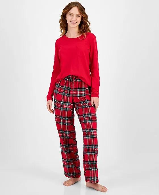 Women's Mix It Brinkley Pajamas Set, Created for Macy's