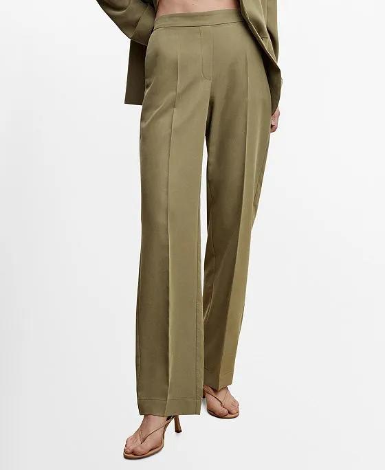 Women's Modal Suit Trousers