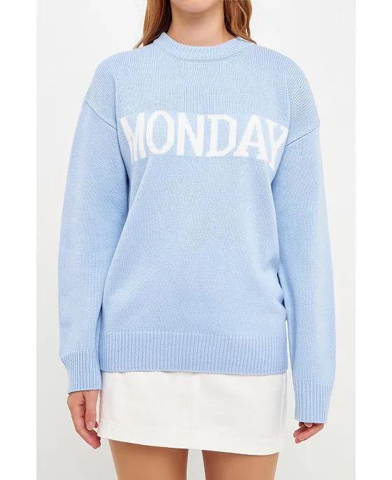 Women's Monday Motif Sweater