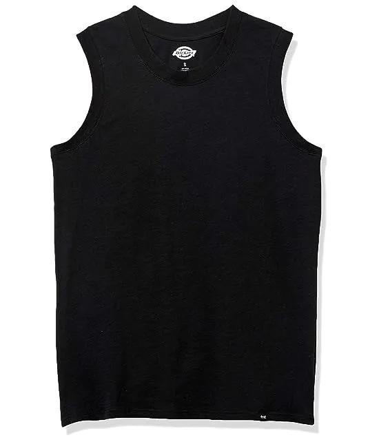 Women's Muscle Tank Shirt with Full Shoulder Coverage