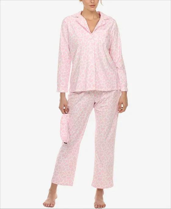 Women's Pajama Set, 3-Piece