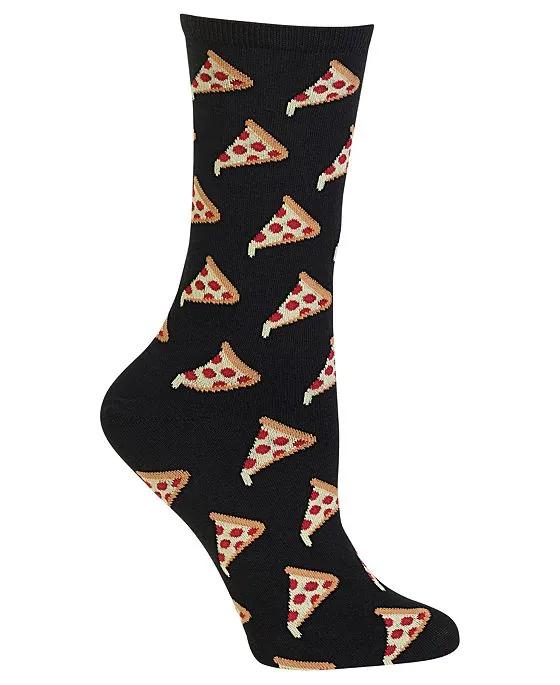 Women's  Pizza Fashion Crew Socks