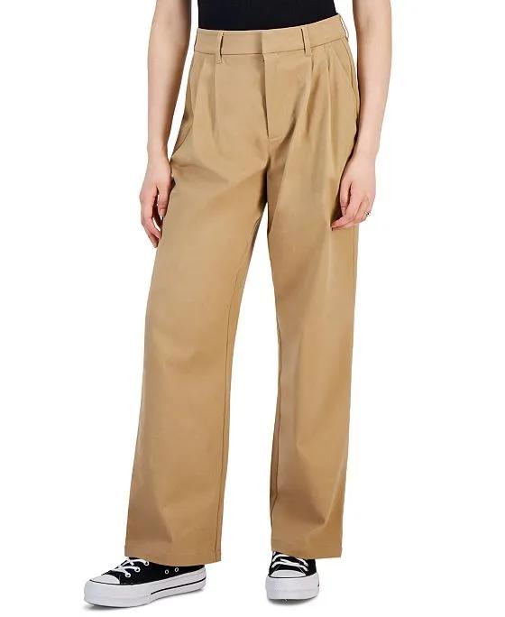 Women's Pleated Wide-Leg Pants, Created for Macy's