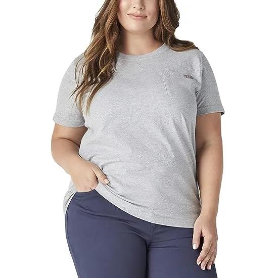 Women's Plus Size Short Sleeve Heavyweight T-Shirt