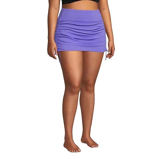 Women's Plus Size   Tummy Control Adjustable Swim Skirt Swim Bottoms