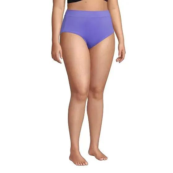Women's Plus Size   Tummy Control High Waisted Bikini Swim Bottoms
