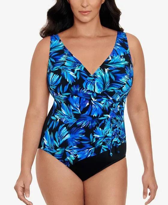 Women's Printed One-Piece Swimsuit, Created for Macy's