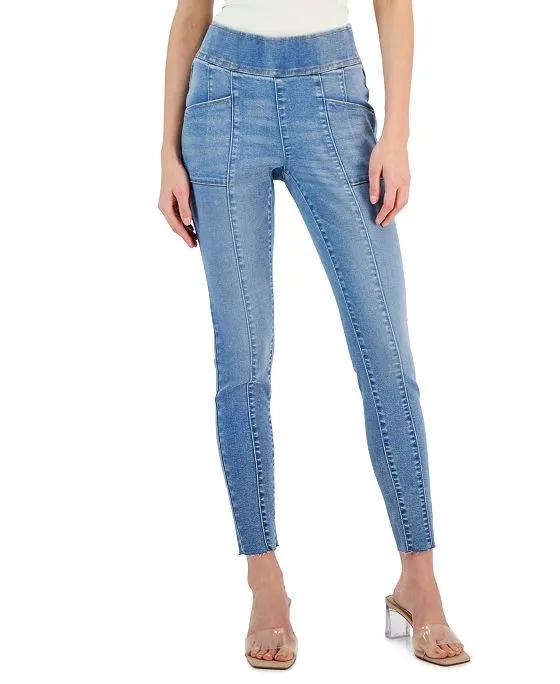 Women's Pull-On Skinny Ankle Jeans, Created for Macy's