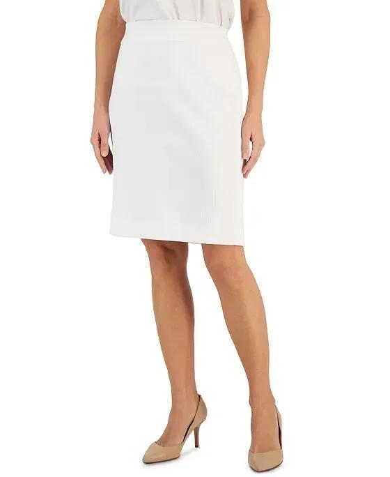Women's Pull-On Stretch Pencil Skirt