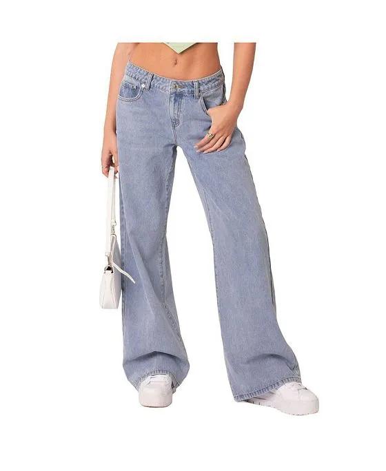 Women's Raelynn Washed Low Rise Jeans