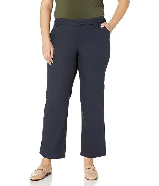 Women's Relaxed Straight Stretch Twill Pant