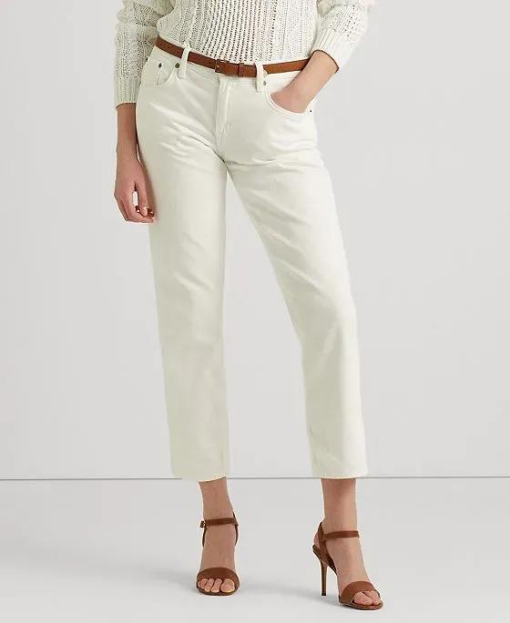 Women's Relaxed Tapered Ankle Jeans