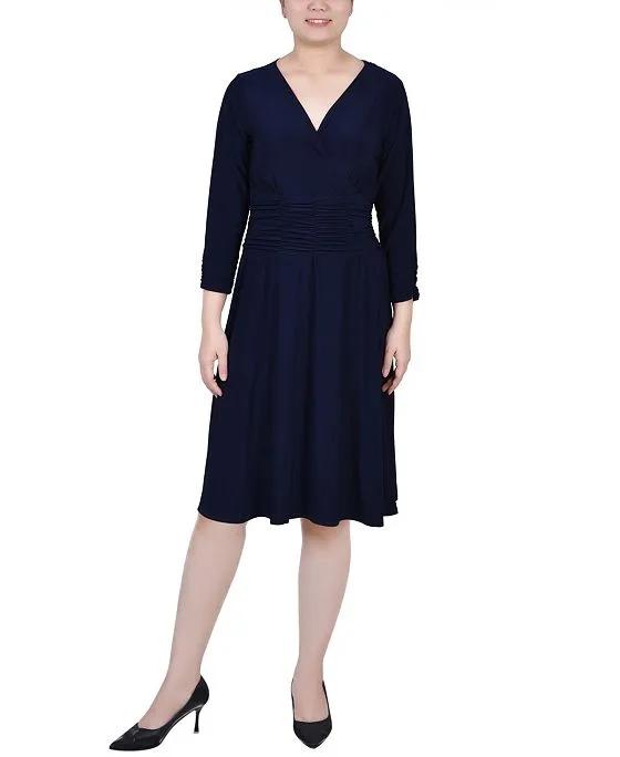 Women's Ruched A-line Dress
