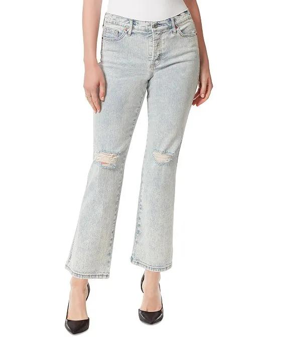 Women's Seam-Detail Bootcut Jeans