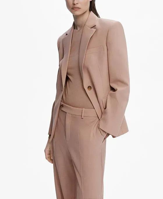 Women's Seams Suit Jacket